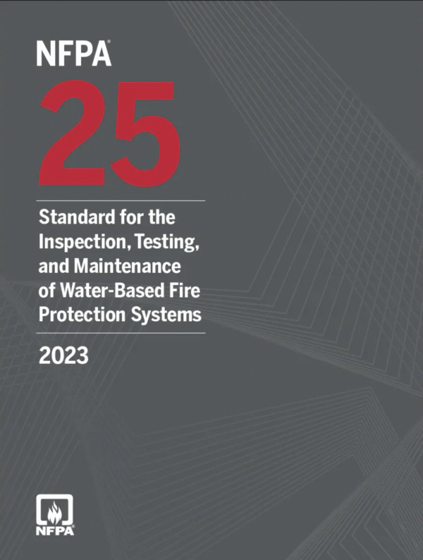 معيار الفحص والاختبار والصيانة لأنظمة الإطفاء المائية